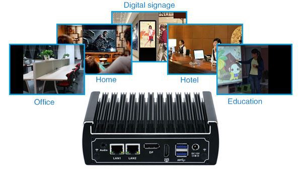Mini PC Barebone Intel Core I3 I5 Dual Lan