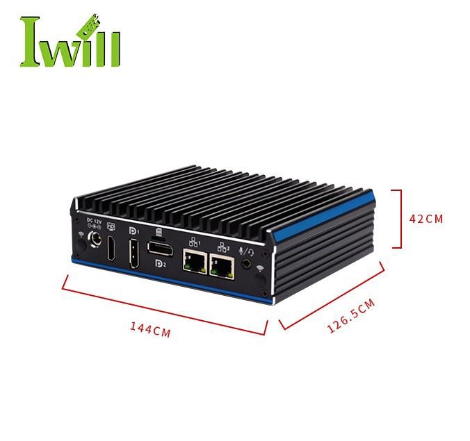 Intel Celeron J4125 Fanless Mini PC